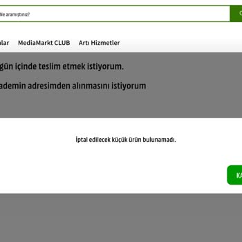 Media Markt Kırk Olarak Gelen Airfryer