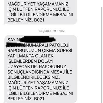 Kartal Dr. Lütfi Kırdar Şehir Hastanesi 1 Seneye Yakın Çıkmayan Hpv Sonucu