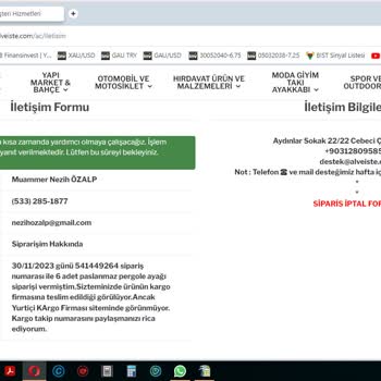 Alveiste İsimli İnternet Sitesine Dikkat