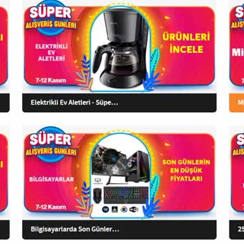 Trendyol 7 Kasım Kampanyası