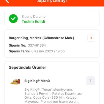 Migros Yemek Ücreti Ödenen Sipariş Teslim Edilmedi Teslim Edildi Görünüyor!
