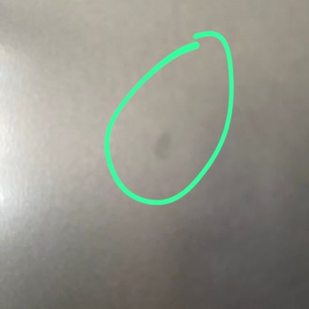 Profilo Buzdolabı Üzeri Hareli Lekeler