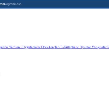 Morpa Kampüs Sayfa Yüklenme Problemi