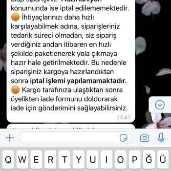 ebebek Gelmeyen Sipariş Hakkında
