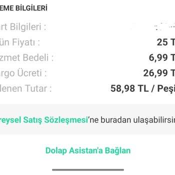 Dolap Sistem Tarafından İptal Edilen Ürünün Komisyonunu Kesiyor