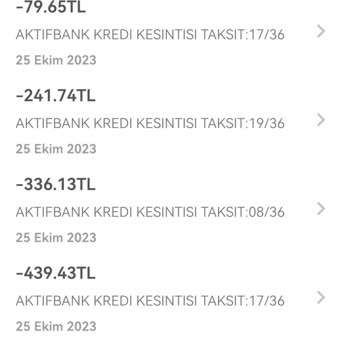Aktif Bank Bilinçli Kredilerimi Gecikmeye Sokmuş