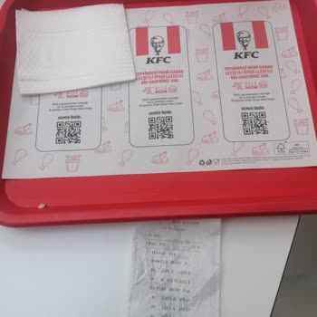KFC Ürün Ve Hizmetten Memnun Kalmadım