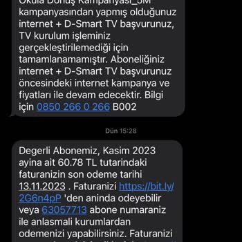 D-Smart Net Müşteri Hizmetlerine Ulaşılamaması
