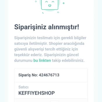 Shopier Ürünü İade Edemiyorum
