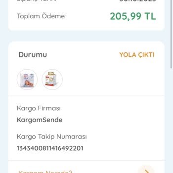 Ebebek Ve Kargom Sende