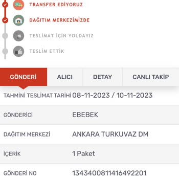 Ebebek Ve Kargom Sende