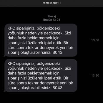 Yemeksepeti Yemek Sepetinin Beceriksizliği