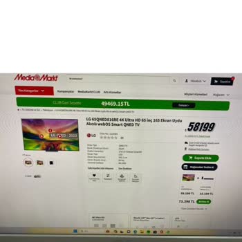Media Markt 1 Saat İçerisinde 10 Bin Tl Fiyat Artışı