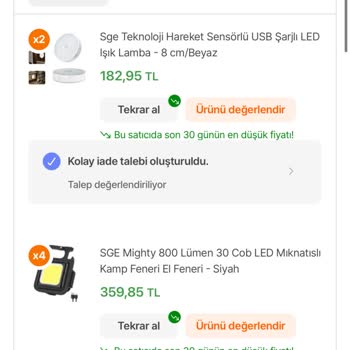 Hepsiburada Siparişin İptali Ve Para İadesinin Yapılmaması