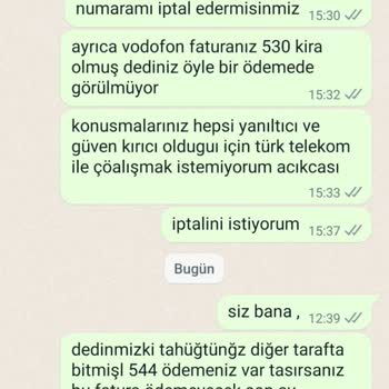 Türk Telekom Taahhüt Bitmediği Halde Deyip Bitti Diyerek 844.70 TL Fatura Çıkarttı