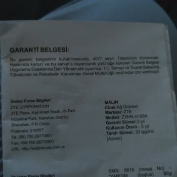 Türk Telekom Garanti. Belgesi Sorunu Çözmek İçin
