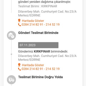 MNG Kargo Siparişim Adresime Teslim Edilmiyor