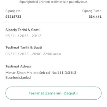 istegelsin Ürünüm Gelmedi 30 Saat Sonra İptal Edildi
