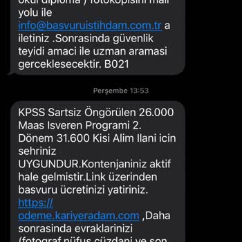 Teşvik Programı KPSS Şartsız Memur Alımı İlanı Başvuru İstihdam