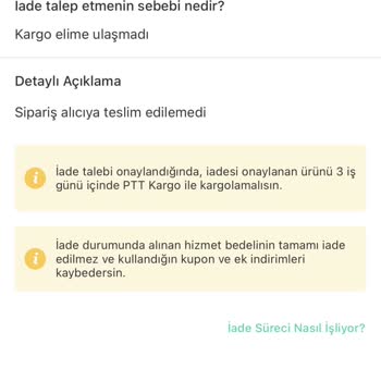 Trendyol Express Dolap Kargomu Kaybetti!