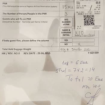 Pegasus Bebek Arabasından Extra Ücret Aldı