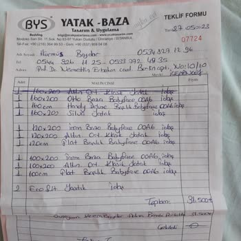 İdaş Silva Pedli Yatak Memnun Değilim