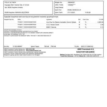 Hesaba Geçmeyen Para Payfix