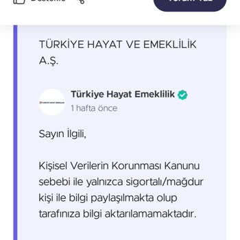 Türkiye Hayat Emeklilik Turkiye Hayat Emeklilik Çıkış Talebi Ve Para İadesi