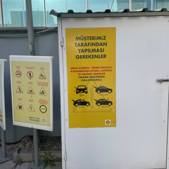 Shell Aracımın İki Aynası Da Yıkama Da Kırıldı