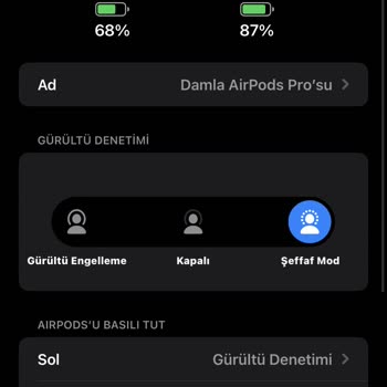 Apple Gürültü Engelleme Çalışmıyor, Şarj Sorunları, Sesli Konuşamıyorum