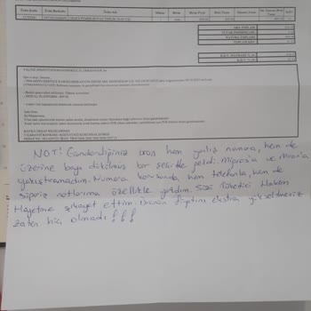 Mion Yanlış Ve Kusurlu Ürün Gönderimi