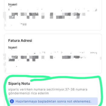 Mion Yanlış Ve Kusurlu Ürün Gönderimi