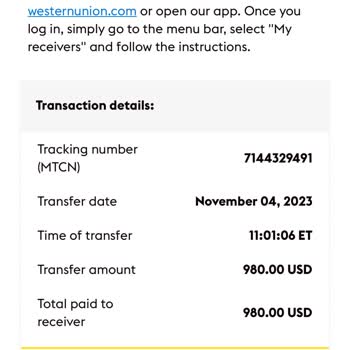 Western Union İle Gönderdiğim Param Nerede?