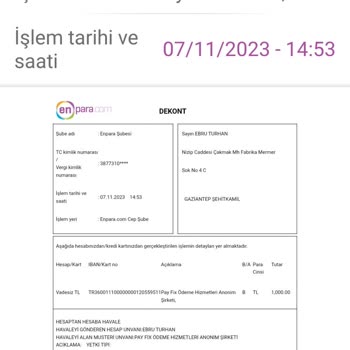 Payfix Hesabıma Attığım Para Hala Gelmedi