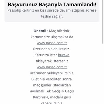 Passolig Uygulamaya Giremiyorum Hata Veriyor