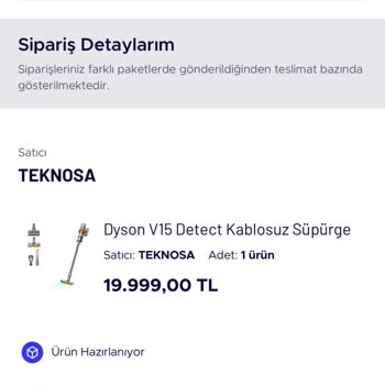 Teknosa Ürün İptali Yapılmasına Rağmen Ücret İadesi Yapılmaması