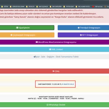 Gpturk - Xmladresi.com Bakiye İadesi Yapmıyor