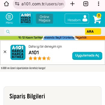 A101 Stokta Olmayan Ürünü Satıyor