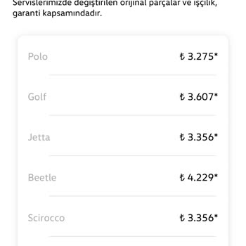 Avek Karşıyaka Volkswagen Servisi Fazla Fiyat Alıyor
