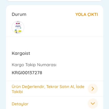 ebebek Kargonun Kafasına Göre Ürünleri İade Etmesi