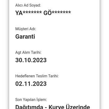 Garanti BBVA Kartımın Bir Türlü Teslim Etmediler