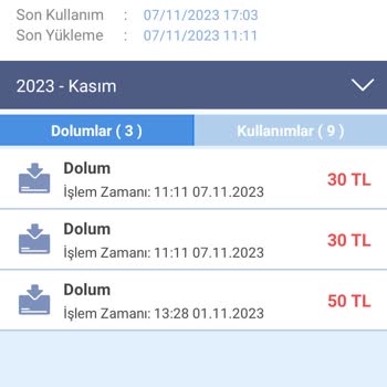 Antalya Kart Bakiye Yükleme İşlemi