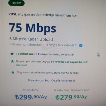 TurkNet Vermesi Gereken Hızdan Düşük Hız Veriyor