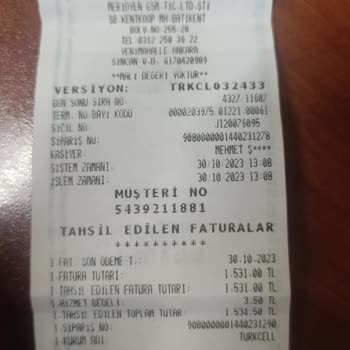 Turkcell Müşteri Hizmetleri Destek