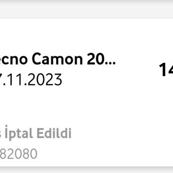 Vodafone Faturaya Ek Cihaz