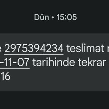 Trendyol Express 2975394234 Numaralı Kargom Nasıl İptal Oluyor.