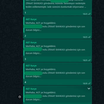 AGT Kurye Tarafından Bir Türlü Gelmeyen Kargo