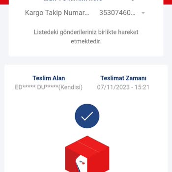 Aras Kargo Teslim Edilmediği Halde Teslim Edildiği İletildi