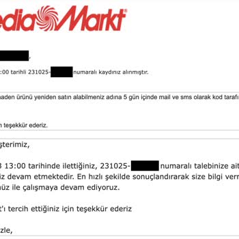 Media Markt Ayıplı Ürünü Değiştirmiyor