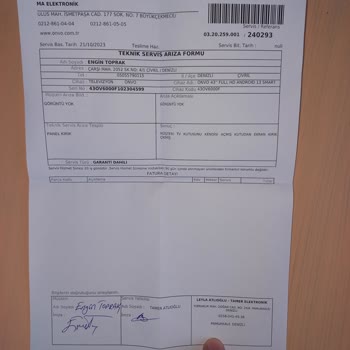 Horoz Lojistik Hasarlı Koli Teslimi